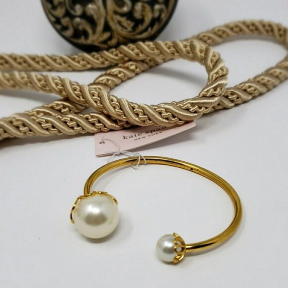 Kate Spade Pearlette Large Wire cuff - Picture 2 of 4